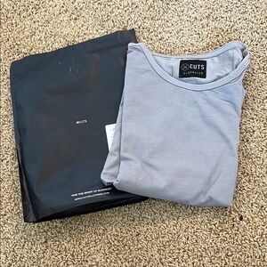 Cuts Gray T-Shirt